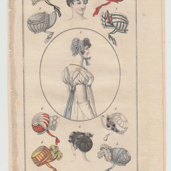 Cappelli, Moda Parigina, 1830