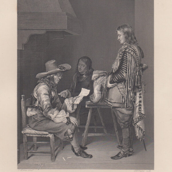 L'ordinanza, G.Metzu, 1840-50