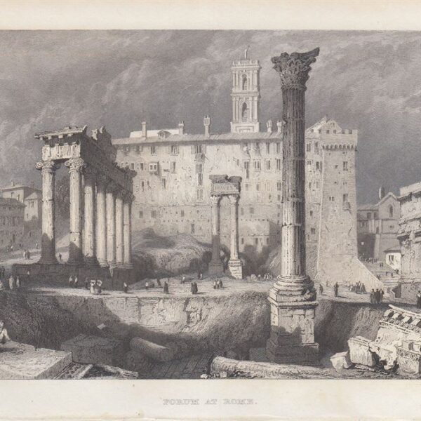 Roma, Foro di Roma, 1840