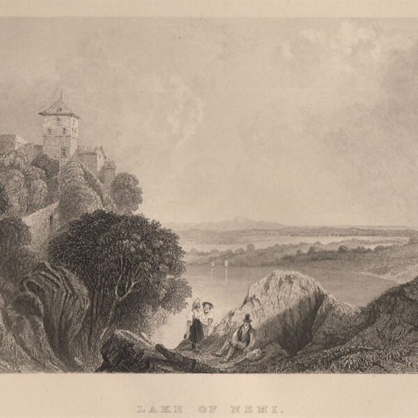 Nemi, Lago di Nemi, 1844