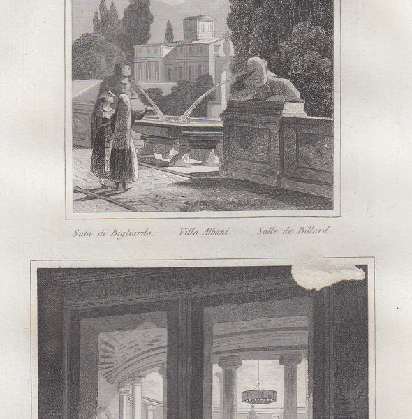 Roma, Villa Albani, S.Stefano Rotondo, 1834-1837