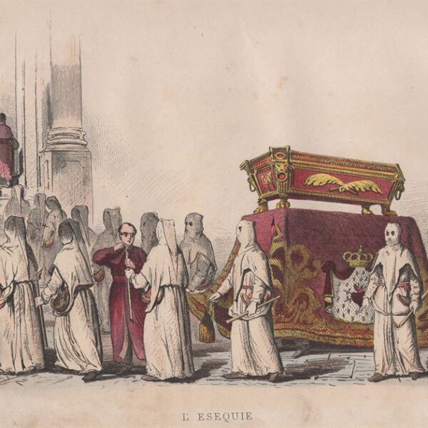 Le esequie, P.Mattei, 1853