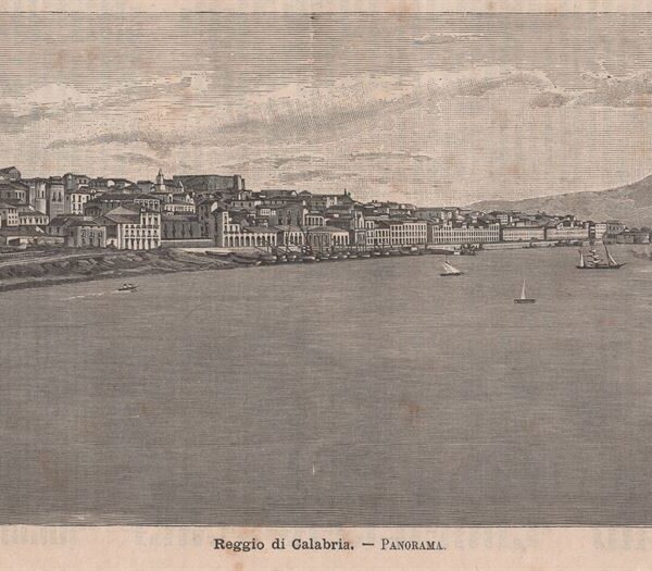 Reggio Calabria, Panorama, 1890