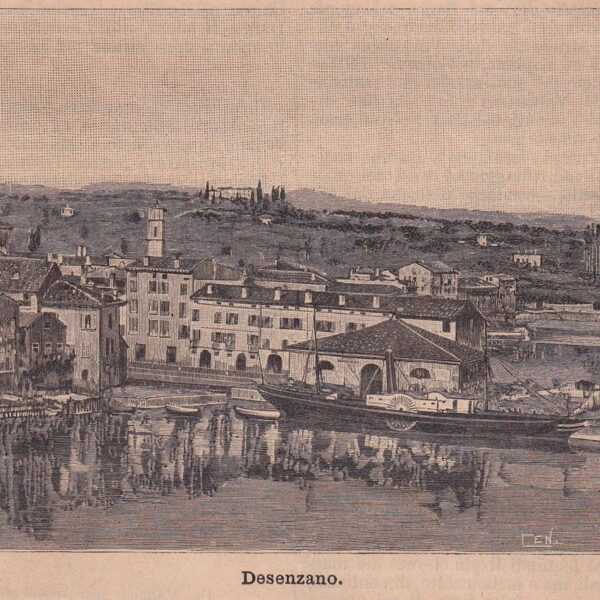 Desenzano, Brescia, Veduta, 1890