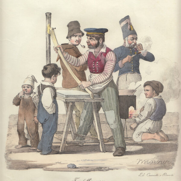 Il franfelliccaro, Venditore di Caramelle, 1827