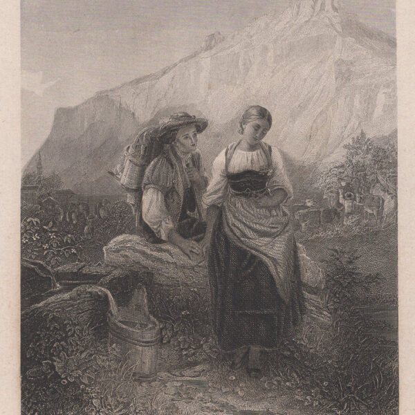 Piccola incisione del XVIII-XIX s