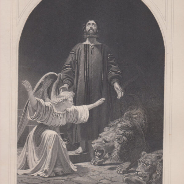 Daniele nella fossa dei leoni, J.Ziegler, 1846