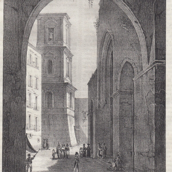 Napoli, Santa Chiara, 1837