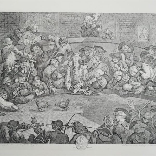 HOGARTH WILLIAM (Londra 1697-1764), The Cockpit 1822