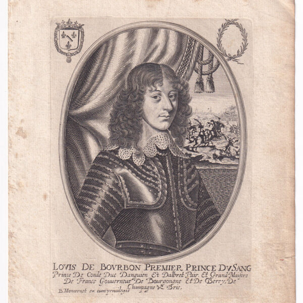 Moncornet B., Louis de Bourbon, 1640 ca.