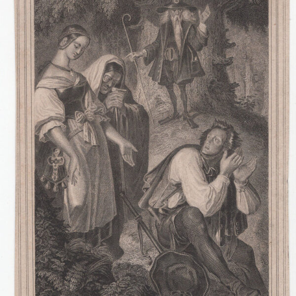 Piccola incisione del XVIII-XIX s