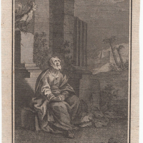 Piccola incisione del XVIII-XIX s