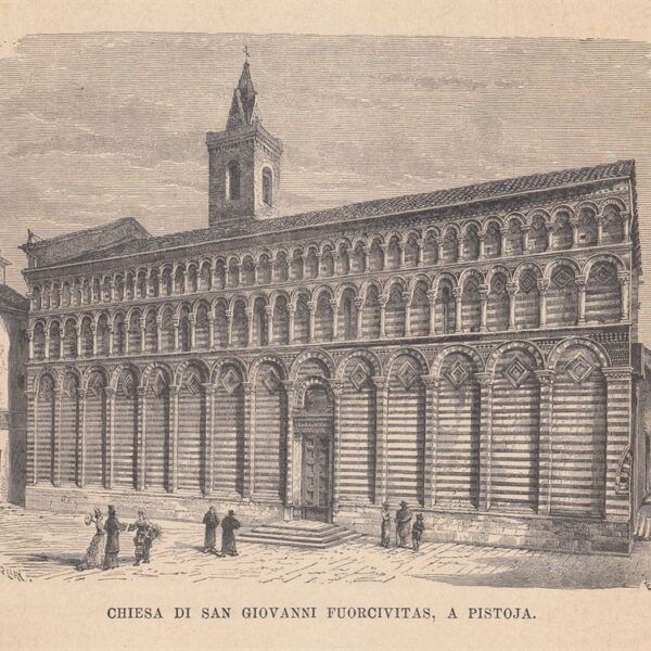 Pistoia, San Giovanni Fuorcivitas, 1875