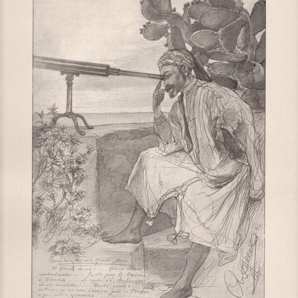 Christian Wilhelm Allers, Aspettando la nave a Capri, 1890