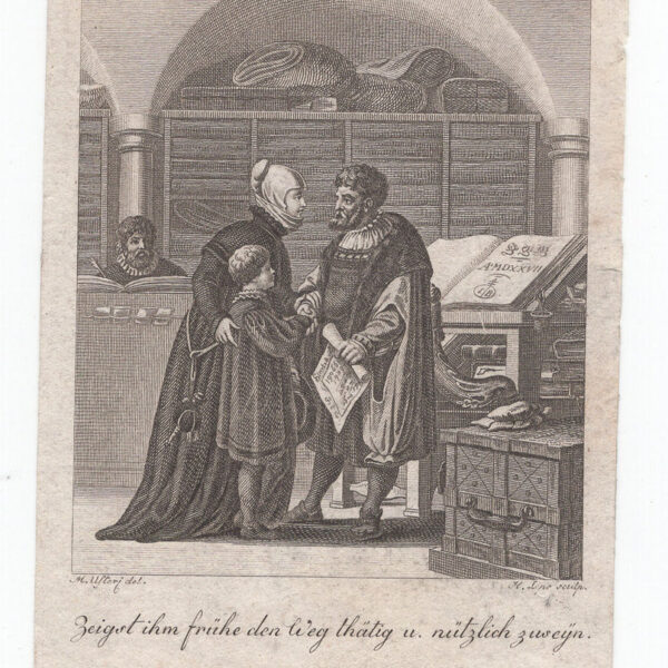 Piccola incisione del XVIII-XIX s