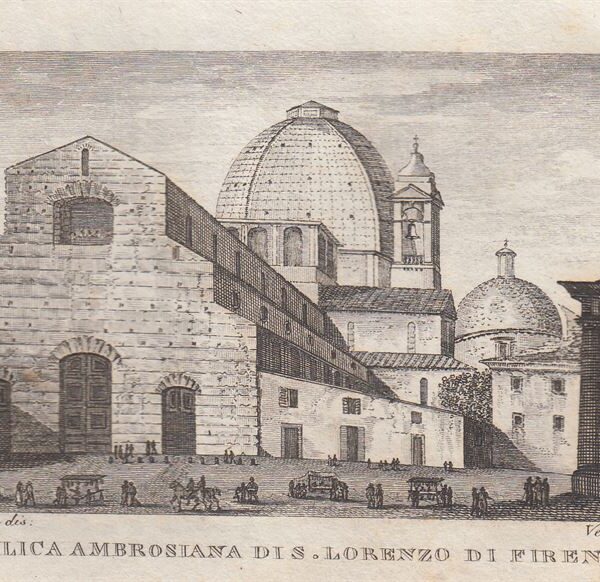Basilica Ambrosiana di S. Lorenzo di Firenze, 1826