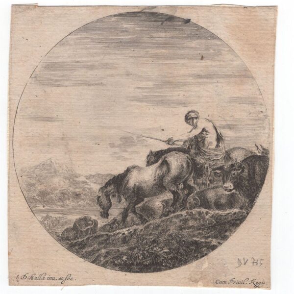 Stefano Della Bella, sei Paesaggi..., 1646