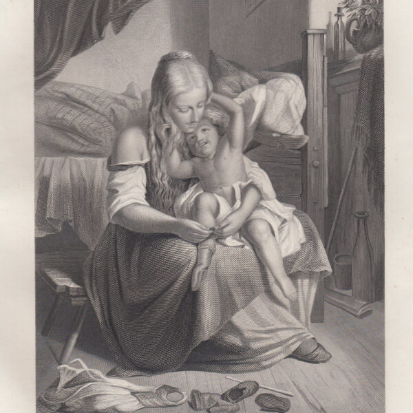 Le calze strette, W.French, 1840-50