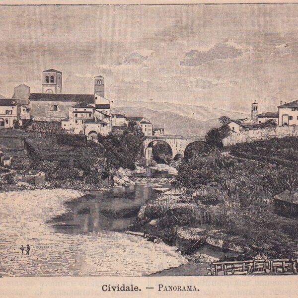 Cividale, Panorama, 1890