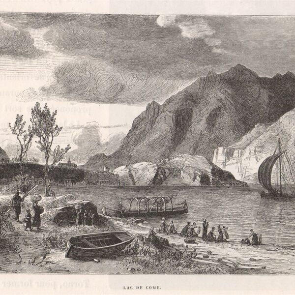 Como, Veduta del Lago, 1877