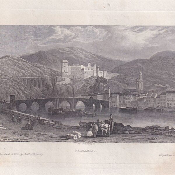 Heidelberg, Germania, 1850