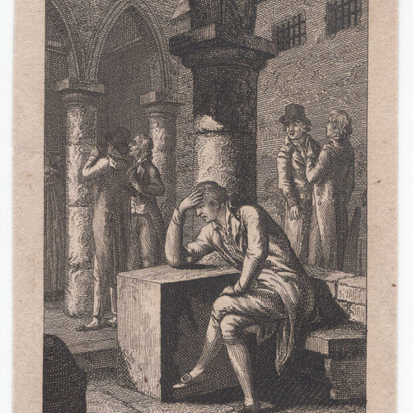 Piccola incisione del XVIII-XIX s