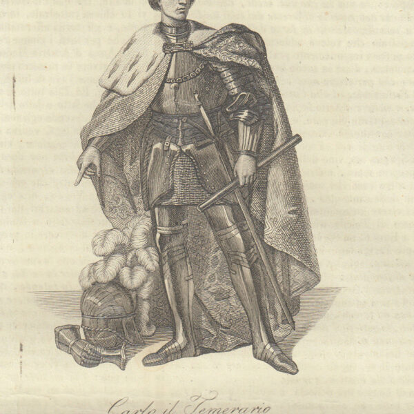 Carlo il Temerario, 1842