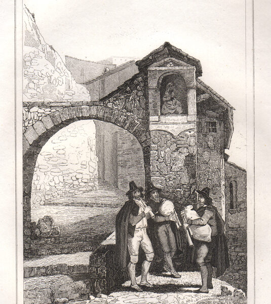 Pifferari nei Dintorni di Roma, 1834