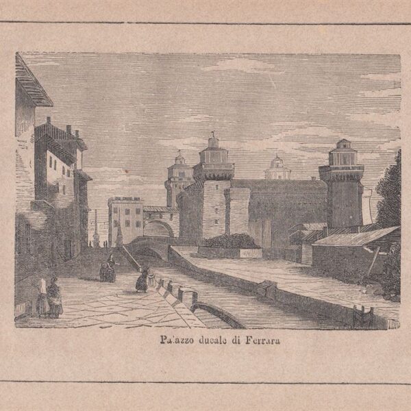 Ferrara, Palazzo Ducale, 1871