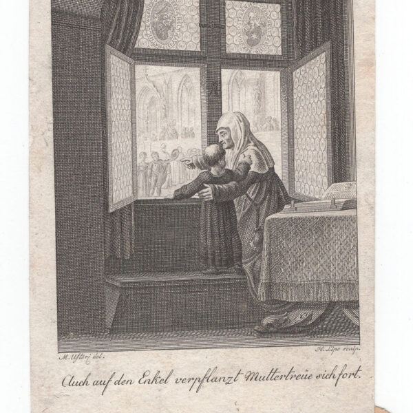 Piccola incisione del XVIII-XIX s