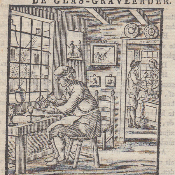 Incisore su Vetro, Caspar e Jan Luyken, 1694