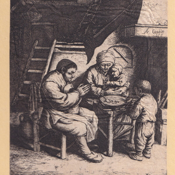 da Adriaen van Ostade, La famiglia religiosa, 1803