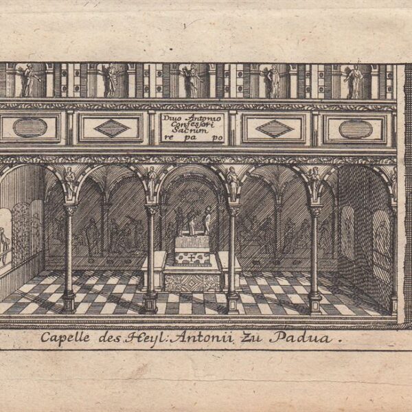 Padova, Cappella di S.Antonio, 1712