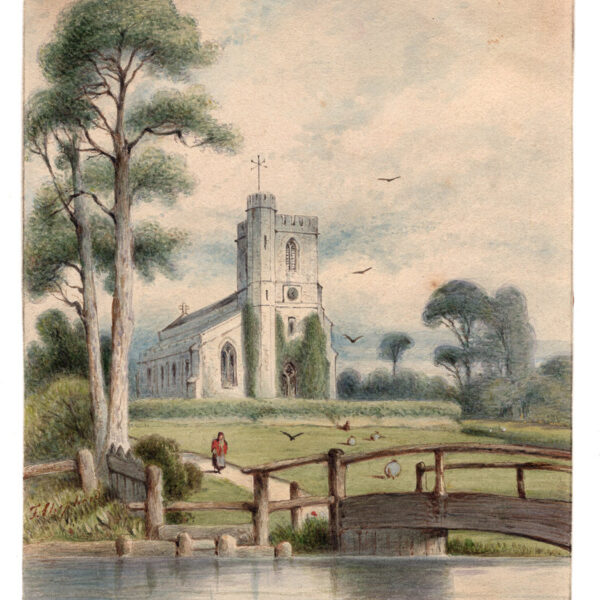 Hosmer Shepherd, Paesaggio, XIX sec