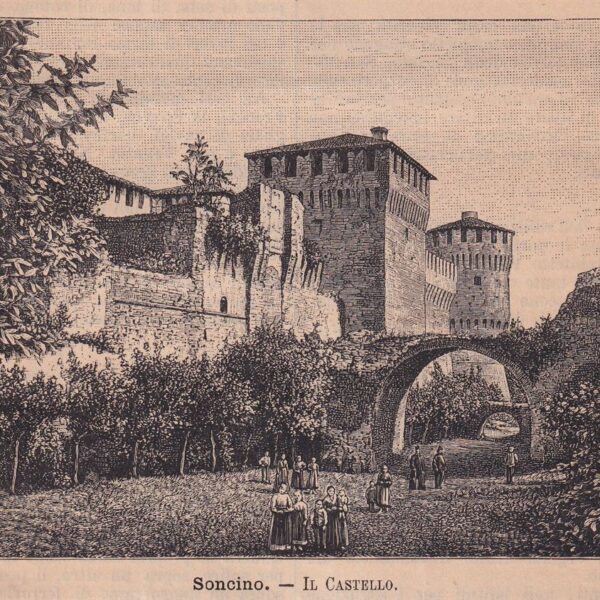 Cremona, Soncino, Il Castello, 1890