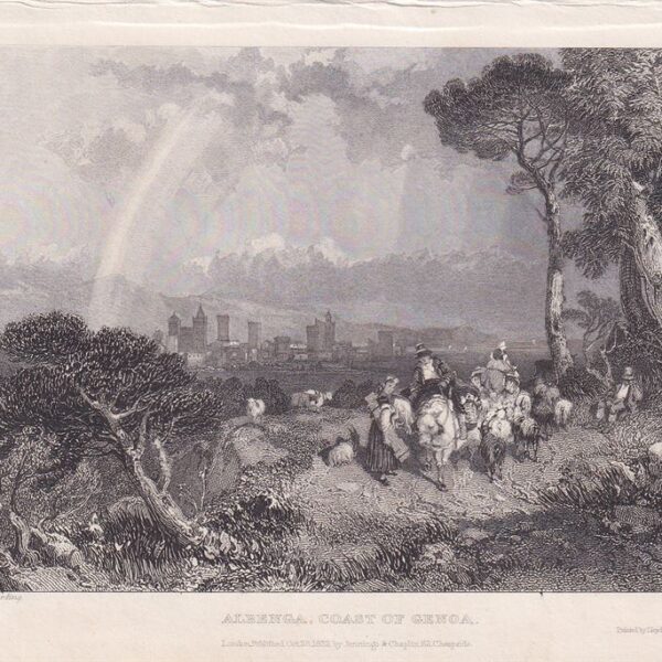 Albenga, Costa di Genova, 1833