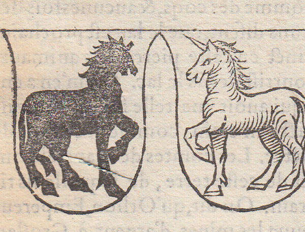 1575 Cosmografia Universale, Stemma della Sassonia