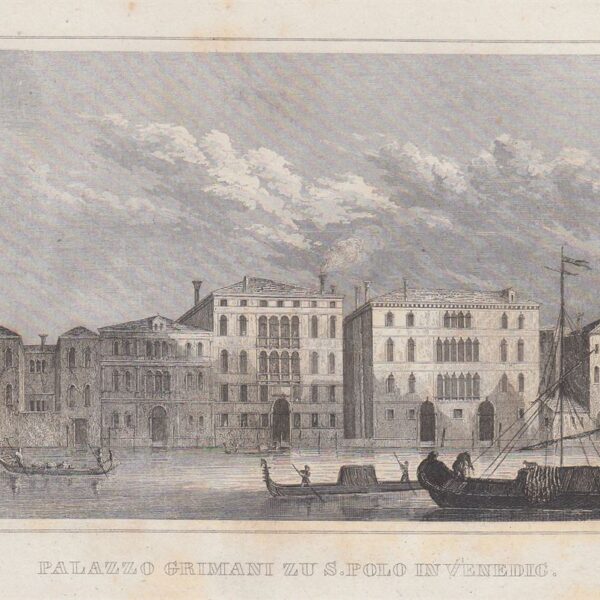 Venezia, Palazzo Grimani, S.Polo, 1835