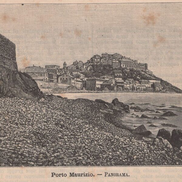 Porto Maurizio, Panorama, 1890