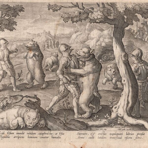Stradanus, Caccia all'orso, 1594-98
