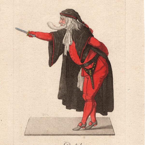 Pantalone, XVIII secolo