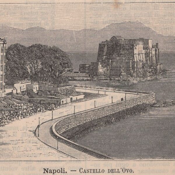 Napoli, Castello dell'Ovo, 1890