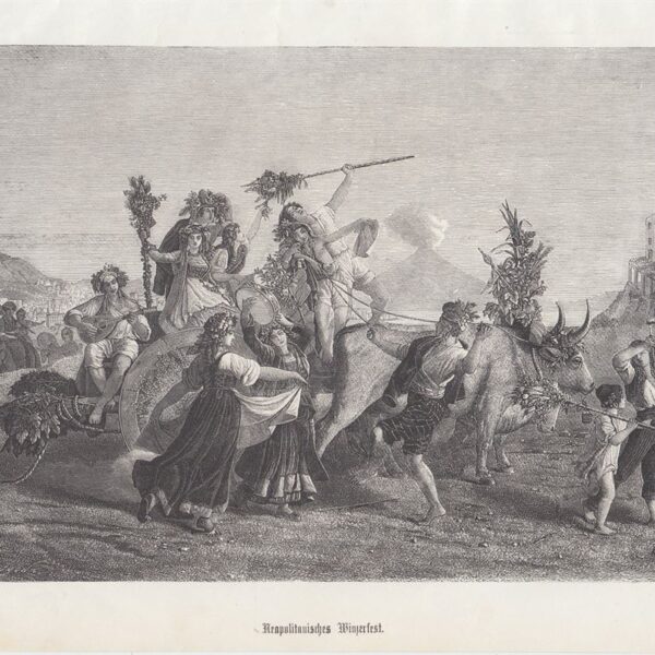 Pellegrinaggio alla Madonna Dell'Arco, 1860