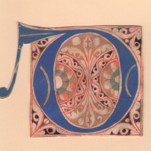 Capolettera del XV-XVI secolo