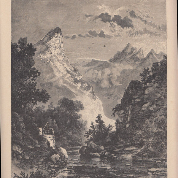 Carrara, Cava di marmo, 1885