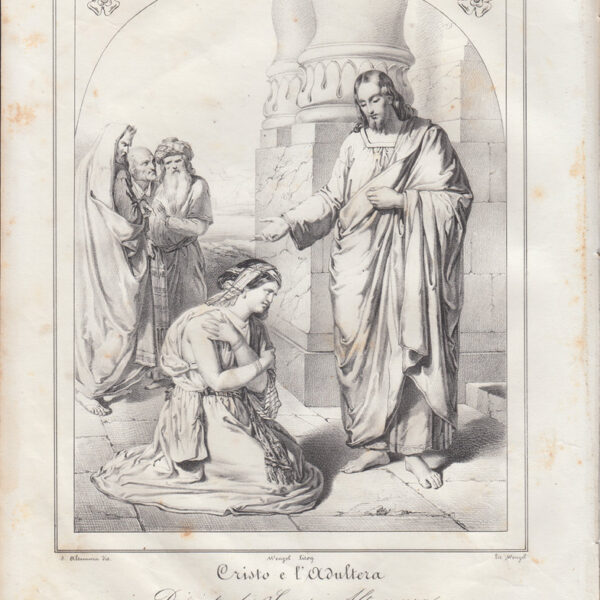 Cristo e l'Adultera, 1850