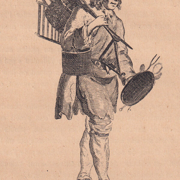 Il Calderaio, xilografia dell'800