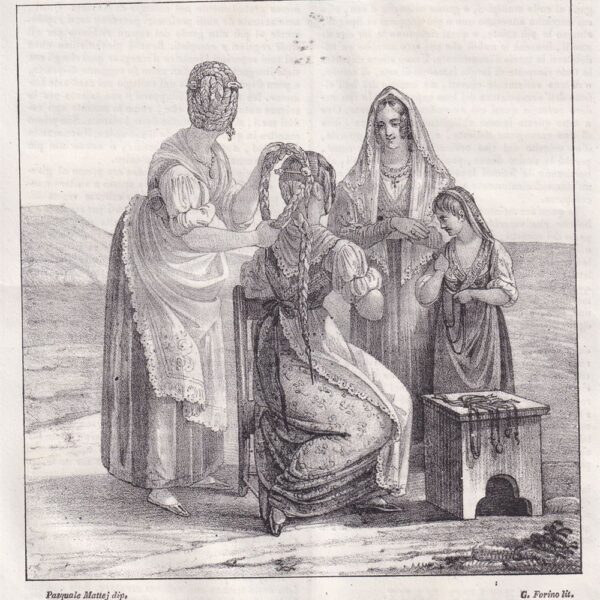Donne di Castellone e Mola di Gaeta, 1845