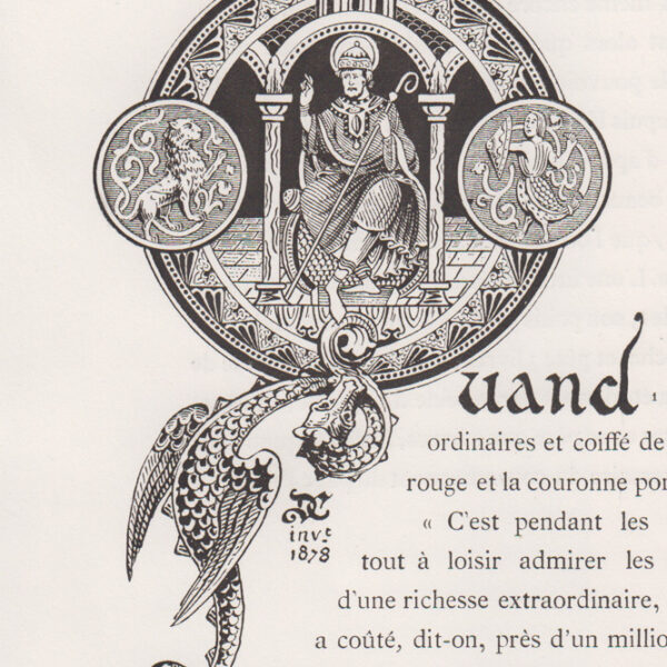 Monogramma, Lettera Q, 1882