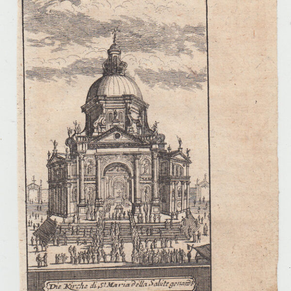 Venezia, Chiesa della Salute 1712